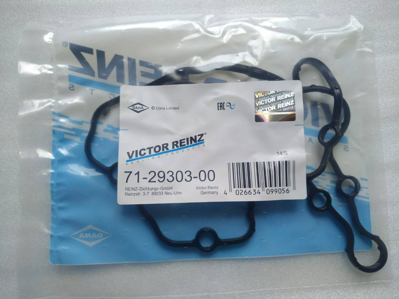 

Прокладка крышки клапанов Ланос 1,5, Авео 1,5 Viktor Reinz Германия