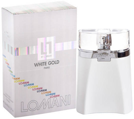 

PAROUR Lomani White Gold Туалетная вода для мужчин 100мл