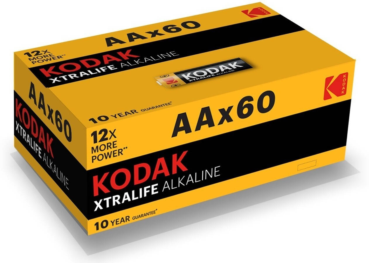 

Батарейка KODAK XtraLife Alkaline AA/LR6 (60шт)