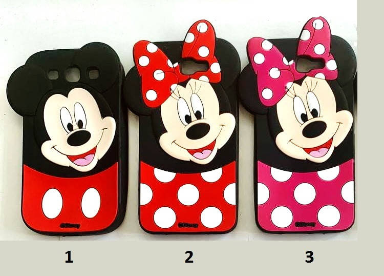

Чехол детский для iPhone 6 / iPhone 6s силиконовый объемный игрушка Минни Маус