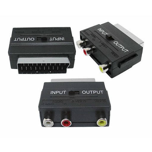 

Переходник SCART-RCA, Черный