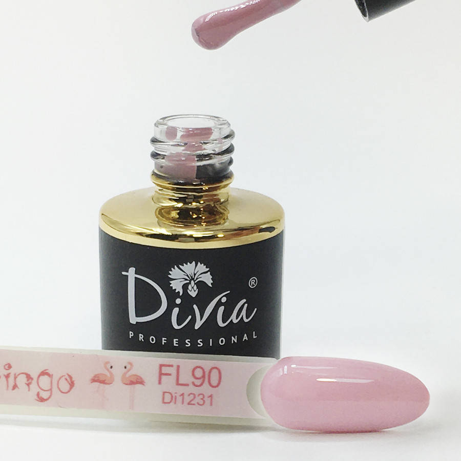 

Divia гель лак Flamigo Di1231 [FL90], 8 мл
