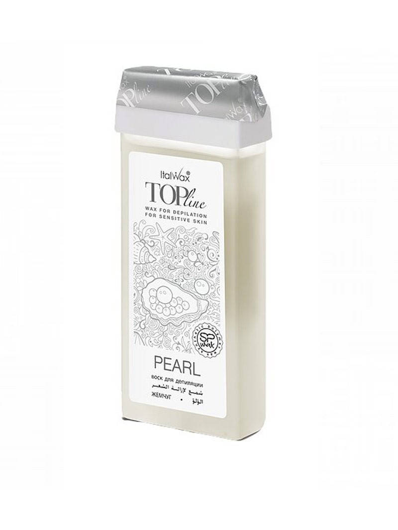 

Теплый воск в картридже для депиляции ItalWAX Top Line, Жемчужина, 100 мл, Белый
