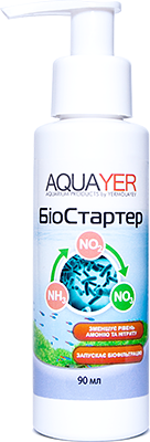 

AQUAYER Биостартер для аквариумной воды 90мл