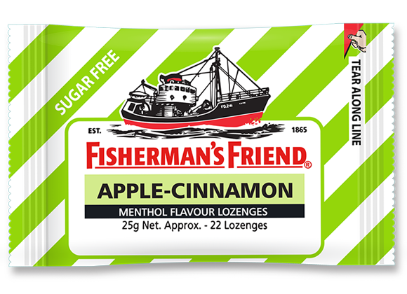 

Fisherman's Friend Apple Cinnamon Sugar Free 25 g
