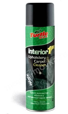 

Сухая химчистка Turtle Wax "Интерьер 1" с нейтрализатором запахов аэрозоль 500 мл