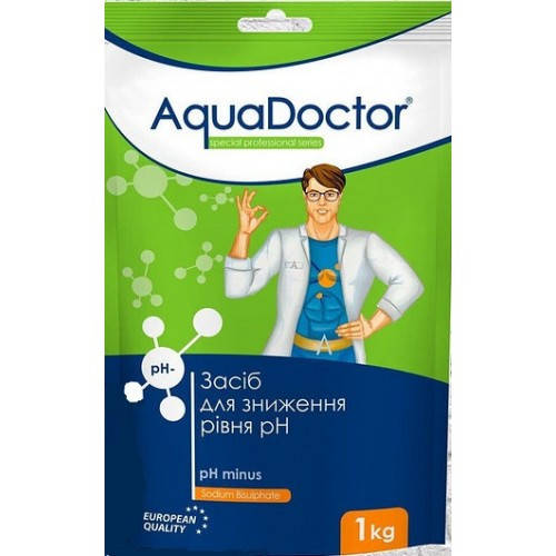 

Химия для бассейна средство для снижения уровня РН AQUADOCTOR PH MINUS 1 кг