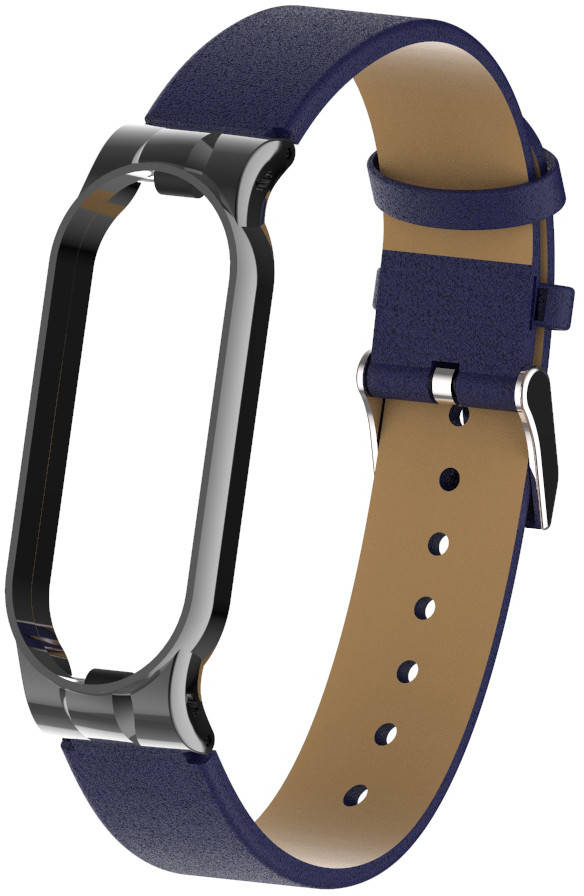 

Кожаный ремешок MultiColor для Mi Band 5 / 6 (Ми Бэнд 5)