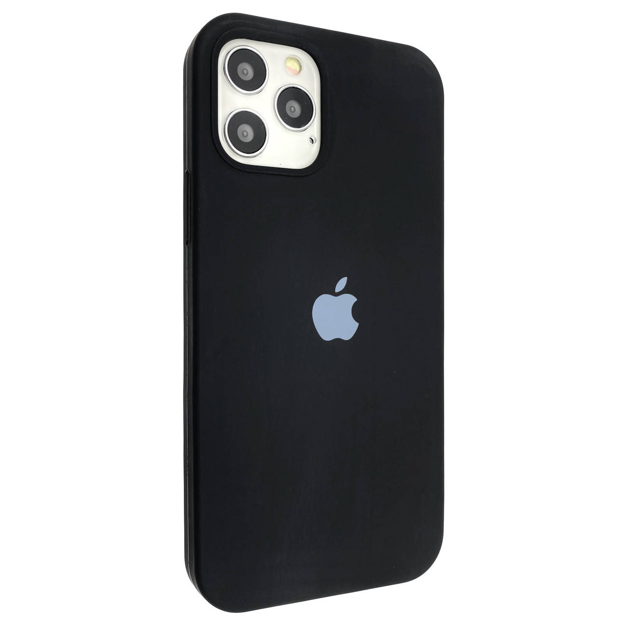 

Чехол-накладка Silicone Case Full Cover для Apple iPhone 12 / 12 Pro 6.1" (black), Черный