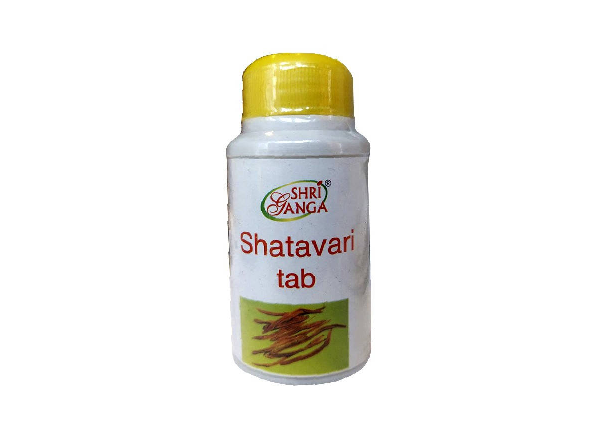

SHATAVARI 120 TAB. SHRI GANGA ШАТАВАРИ