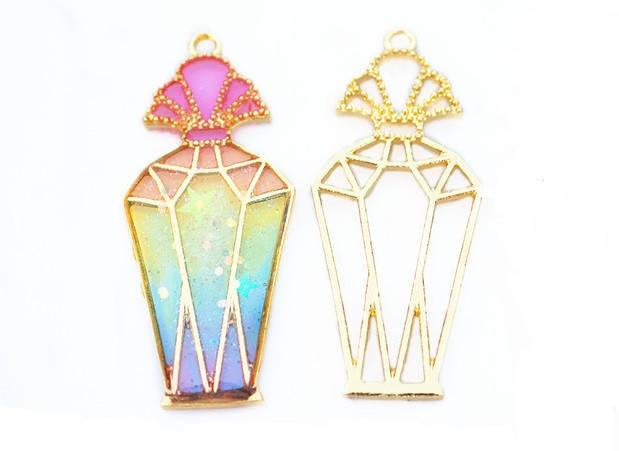 

Форма (рамка, подвеска) для эпоксидной смолы, Флакон 8