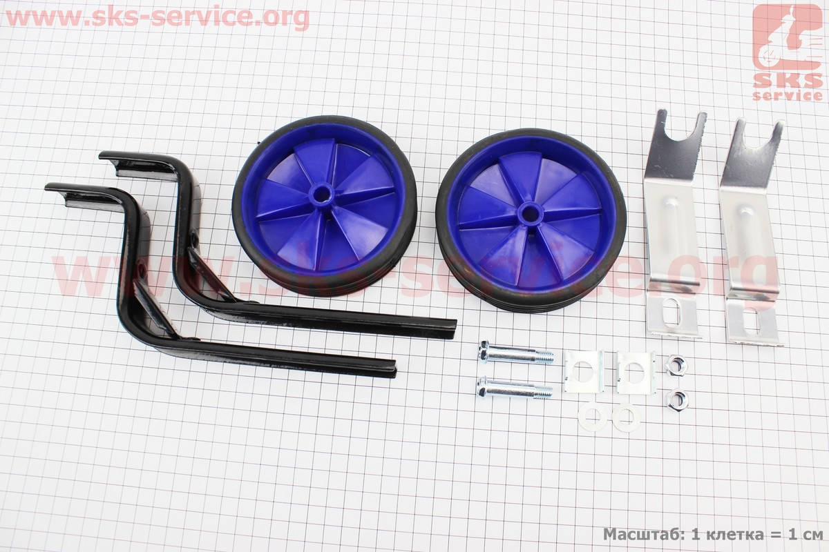 

Колёса боковые универсальные, синие Lumari HR09 (403518)