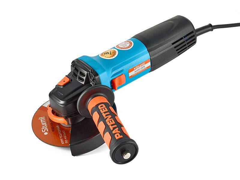 

Машина кутовашлифувальна 125мм, 1200Вт Sturm AG95125PE