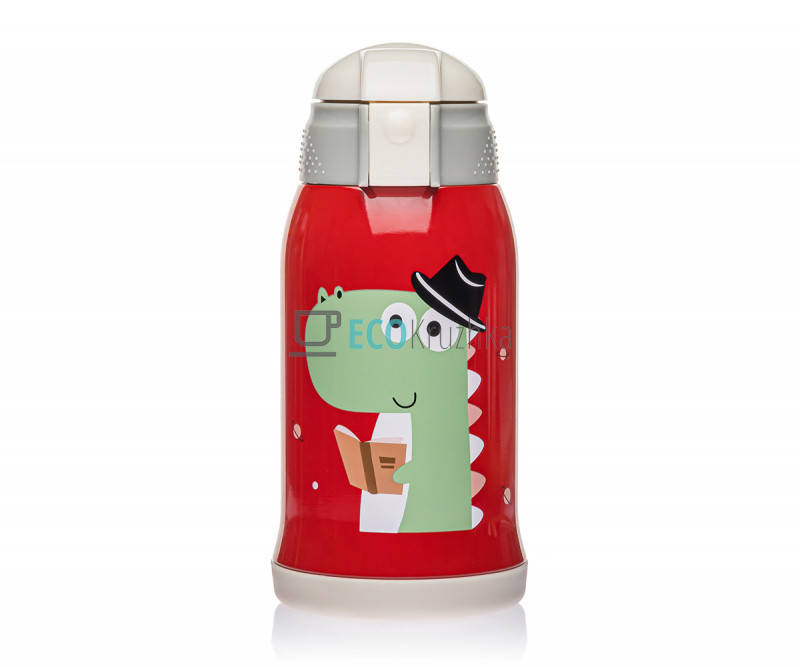 

Термос дитячий поїлка з трубочкою Динозавр 400 мл EK12396