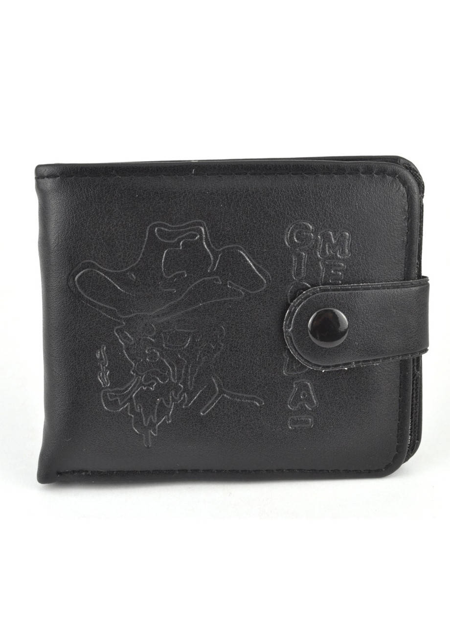

Кошелек мужской черный 11х9,5см М61-2