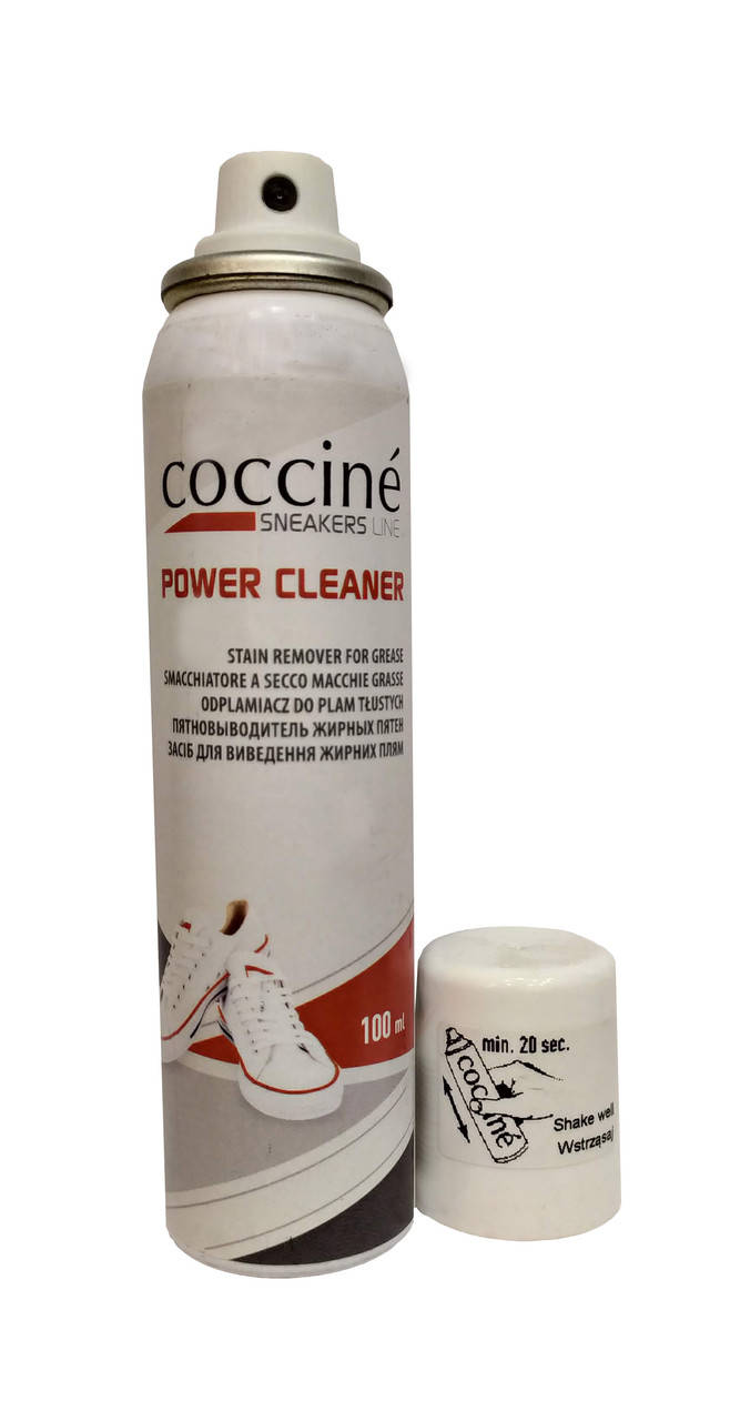 

Удалитель жирных пятен Power Cleaner Coccine 100мл Польша, Белый