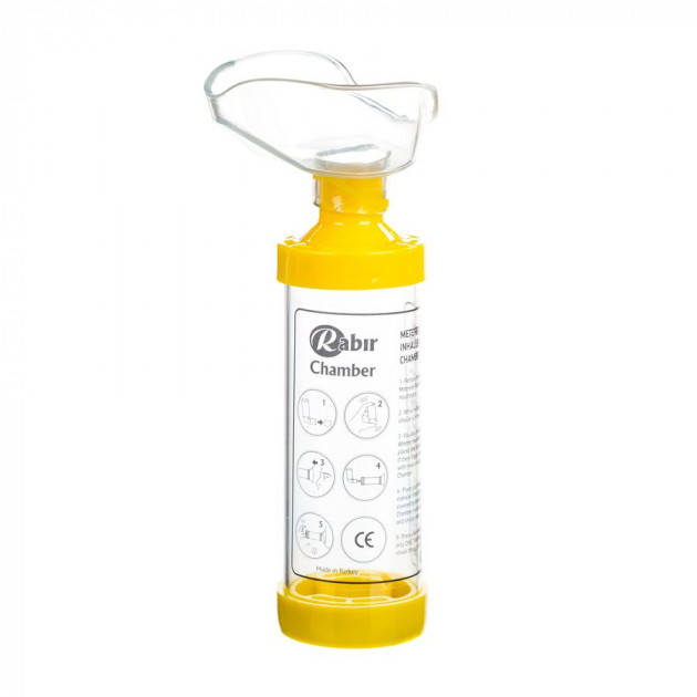 

Спейсер Rabir Chamber с маской для детей от 1 до 5 лет., 240 мл, ORJİNAL MEDİKAL, Турция