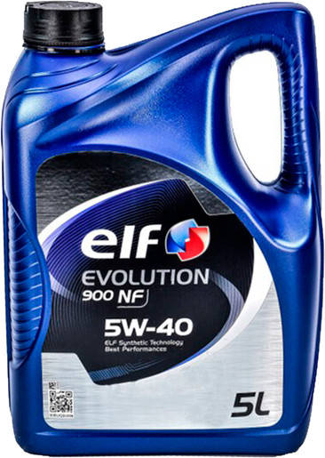 

Моторное масло Elf evolution 900 NF 5w-40 5 л.