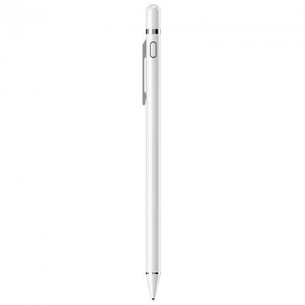 

Стилус USAMS Touch Screen Stylus Pen With clip US-ZB057 140мАч white, Белый
