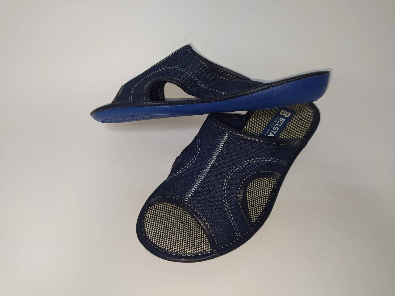 

Женские комнатные тапочки белста размеры ( 38; 39.), Синий