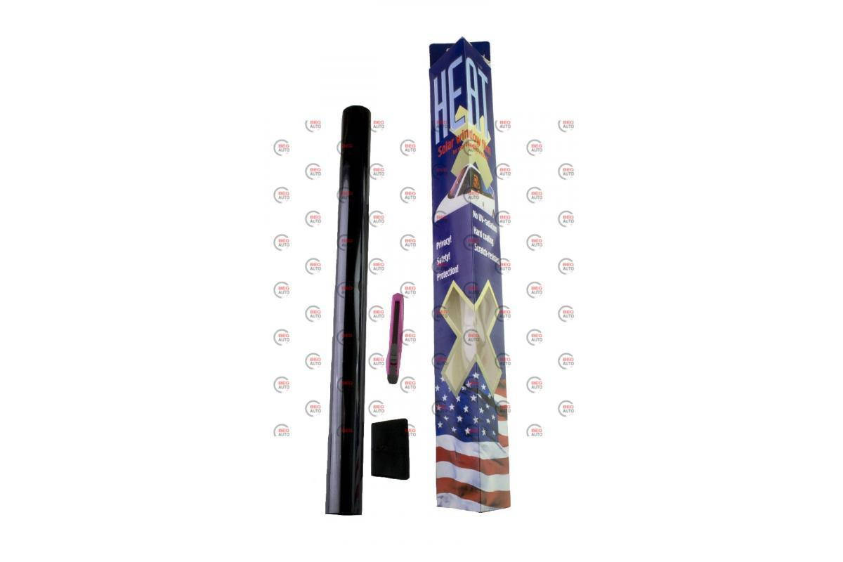 

Пленка тонировочная Американка HEAT 0.5x3m Black (SRC антицарапин), Черный