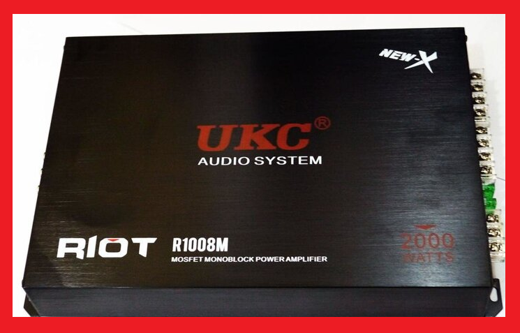 

UKC 2000W RIOT Усилитель 4 канальный