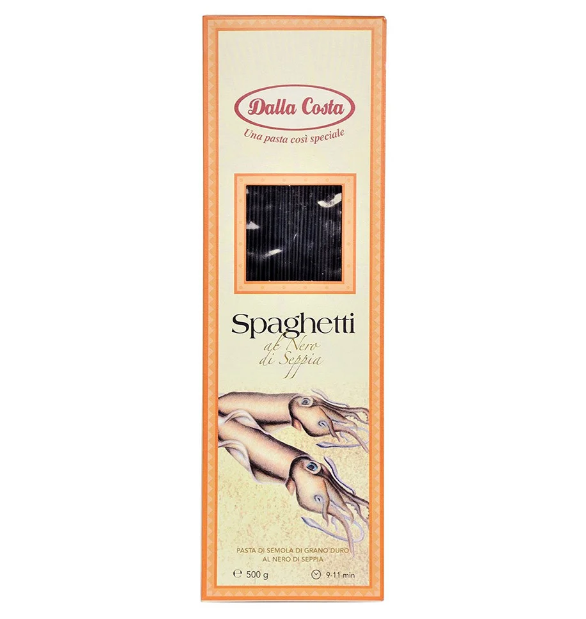 

Спагетти с чернилами каракатицы Dalla Costa Spaghetti , 500 г