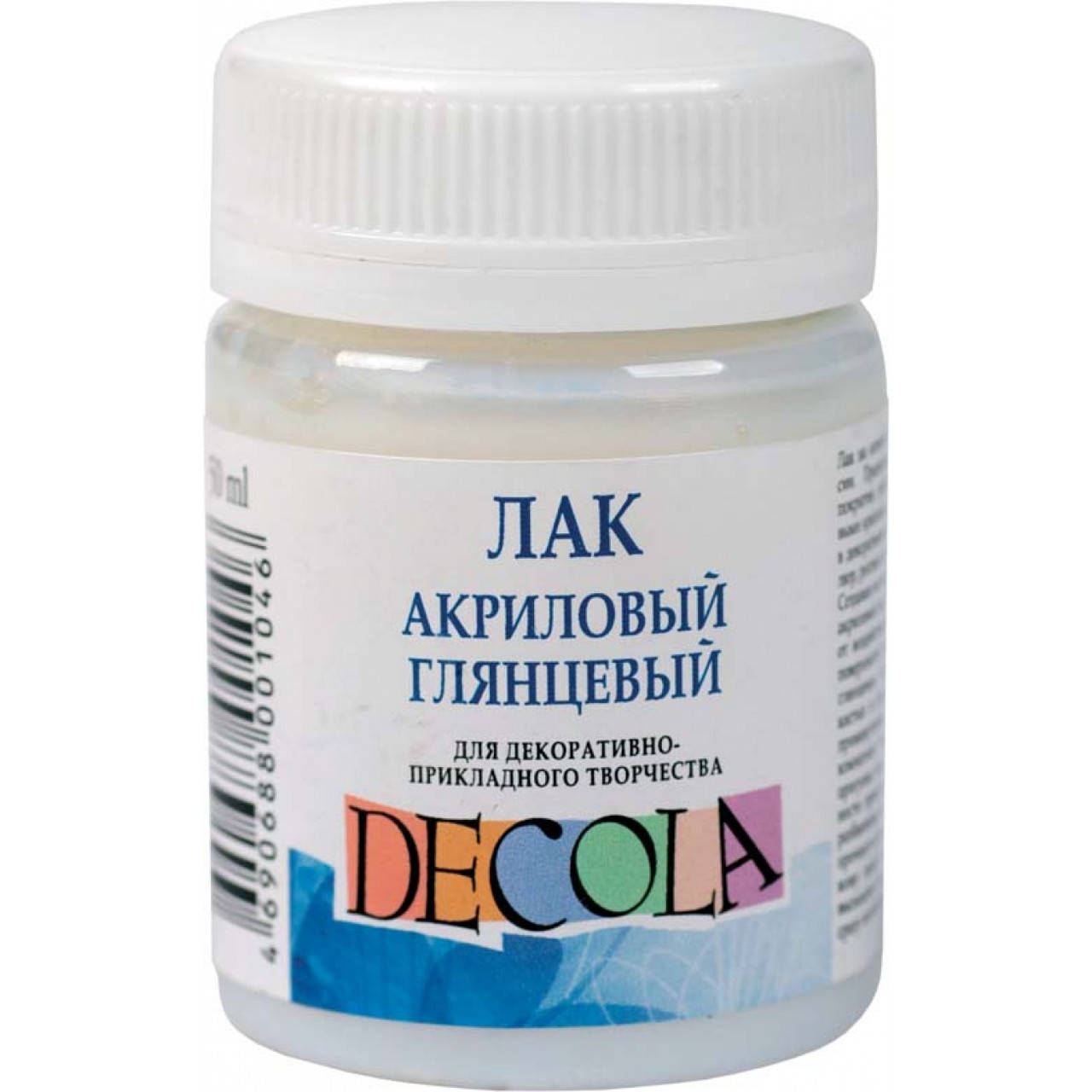 

Лак акриловый глянцевый 50мл Decola