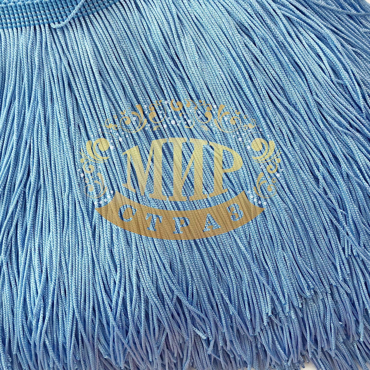 

Бахрома танцевальная, Lt Blue 15см*1м