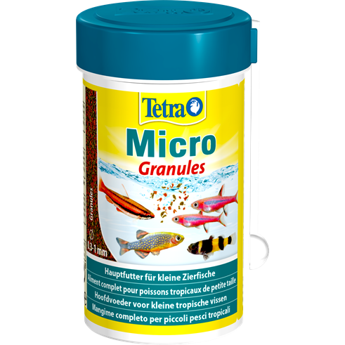 

Корм для мелких аквариумных рыбок Tetra Micro Granules 100 мл