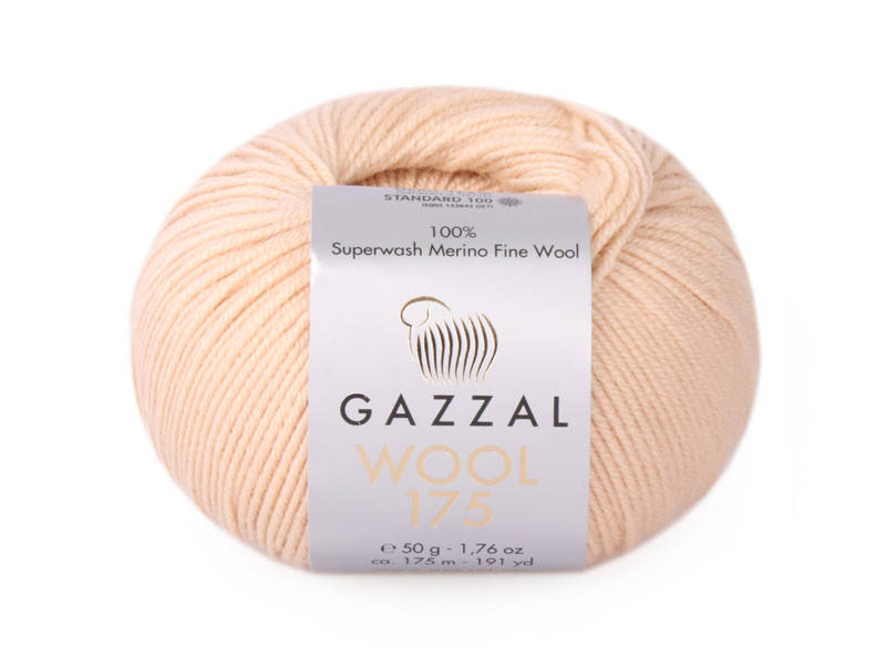 

Gazzal Wool 175, Топлённое молоко №342, Бежевый