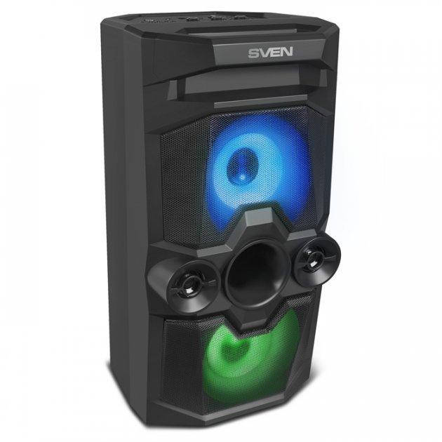 

Колонка SVEN PS-650 Black (bluetooth, підсвічування, караоке)