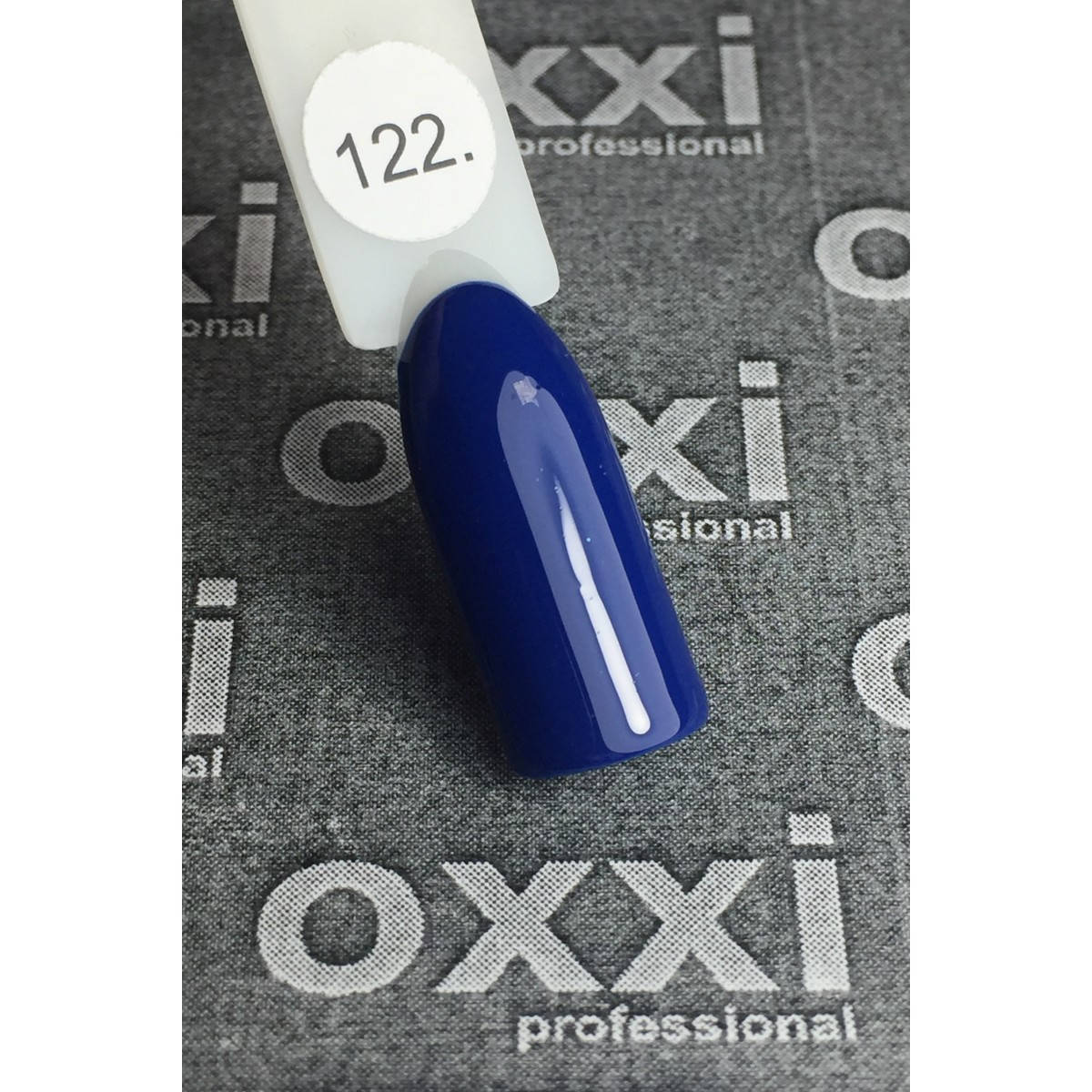 

Гель лак Oxxi №122 (синий, эмаль) 8мл