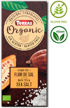 

Шоколад Torras Organic Sea salt 100 g