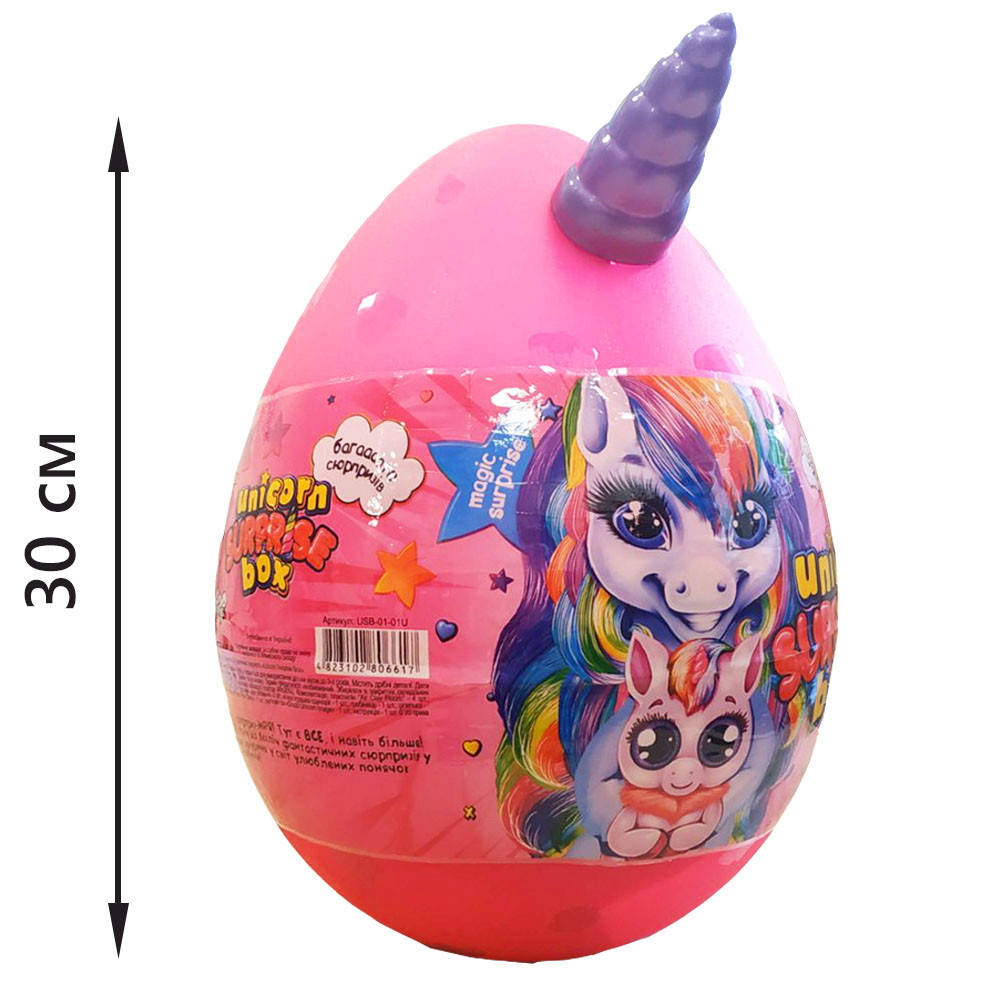 

Яйцо сюрприз для девочки Пони UNICORN SURPRISE BOX USB-01-01