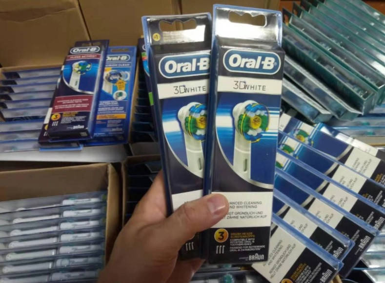 

6 шт сменные Орал-би насадки 3Д вайт 3D white для электро щетки Braun Oral-b