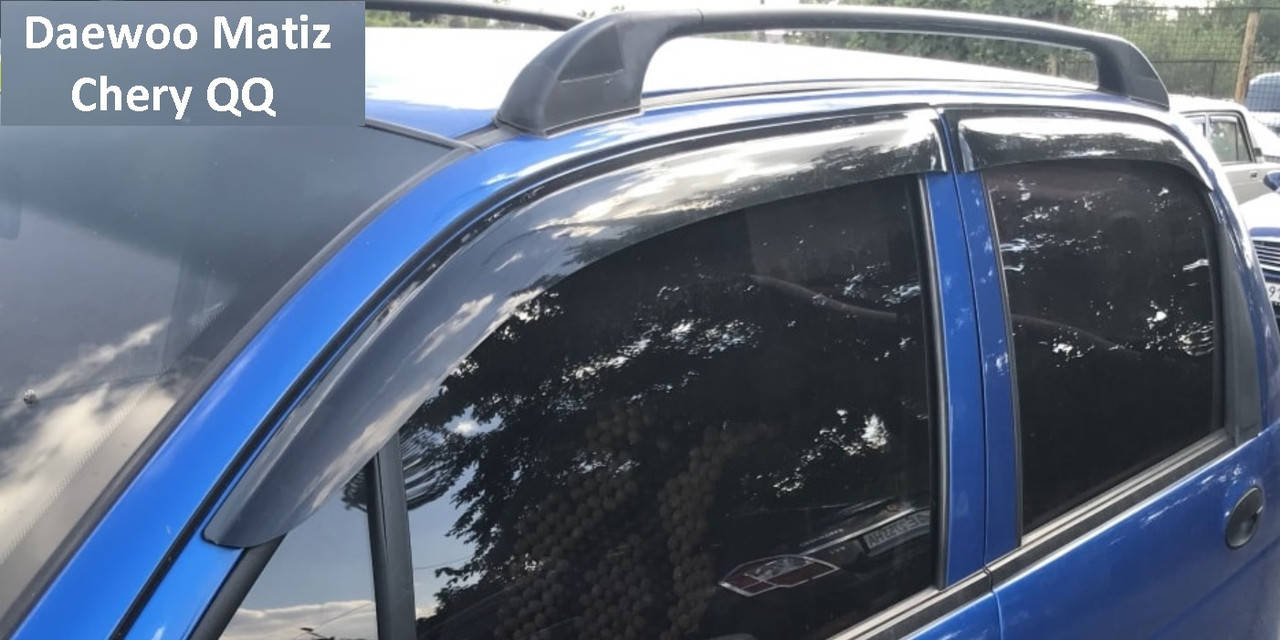 

Дефлекторы окон (ветровики) Daewoo Matiz 1998-, ANV - Cobra Tuning, D10198