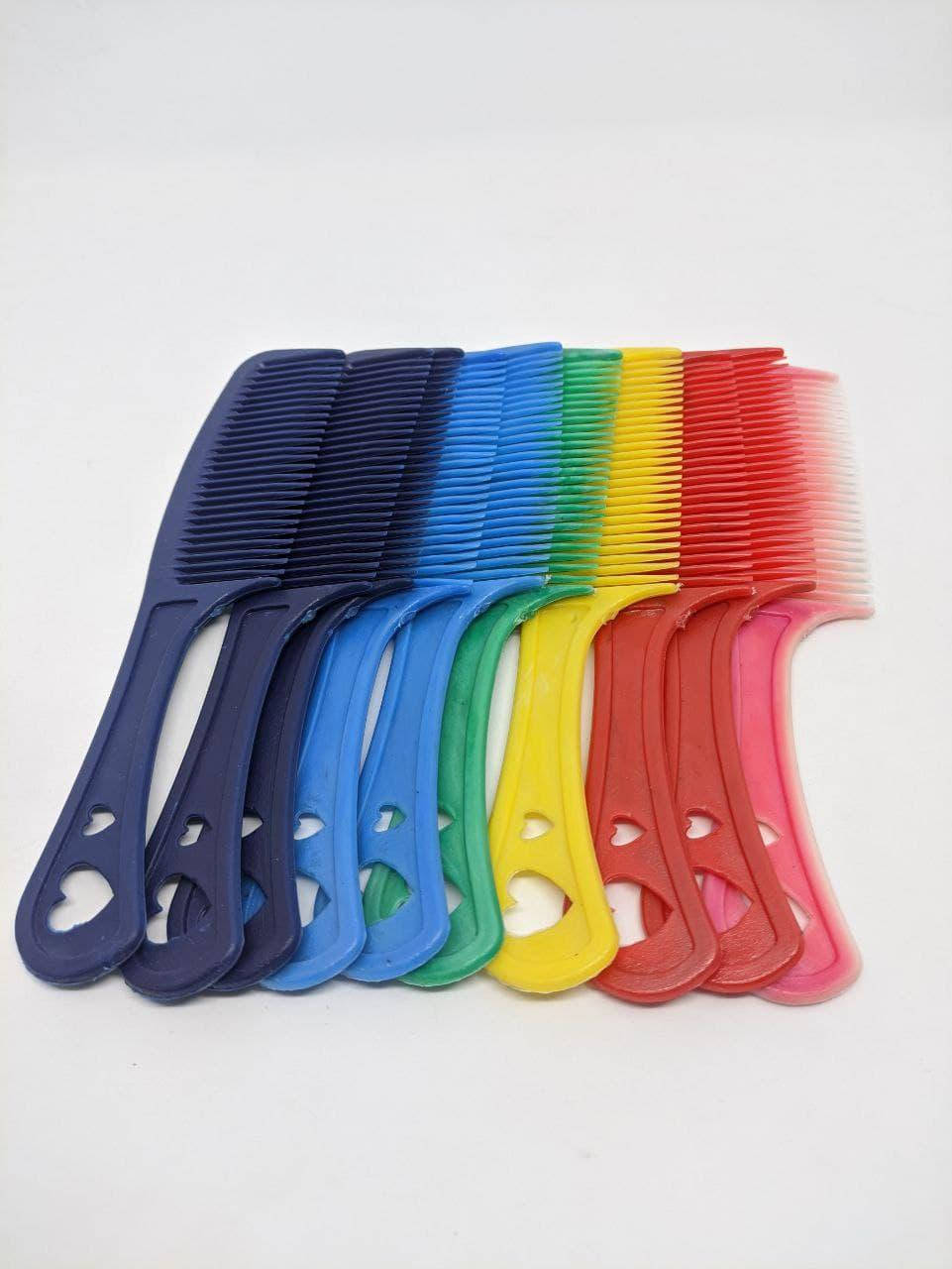 

Расчески набор 10 шт/уп цветная