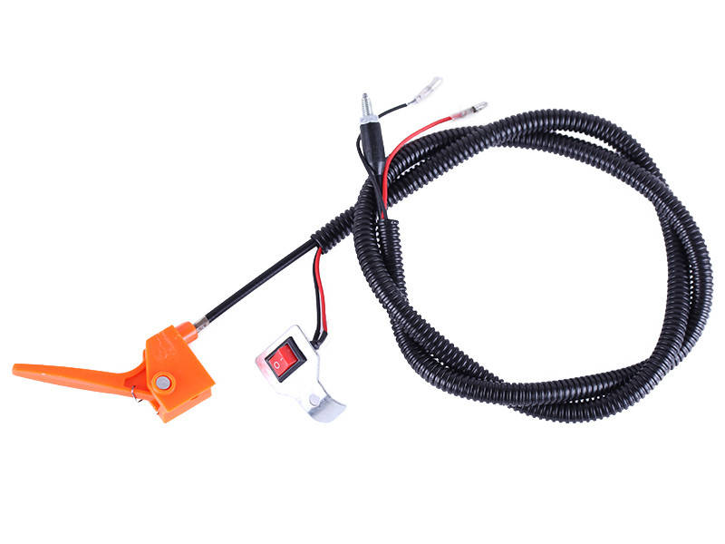 

Рычаг газа с кнопкой выключения двигателя для культиватора