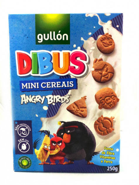 

Печенье без лактозы детское Dibus Angry Birds GULLON 250 г
