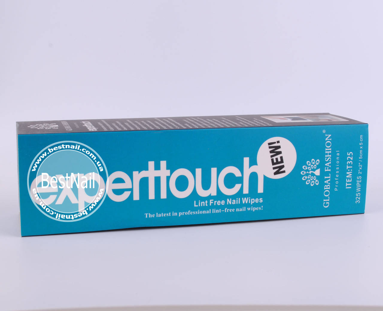 

Безворсовые салфетки Global Fashion Expert Touch 325 шт, Белый