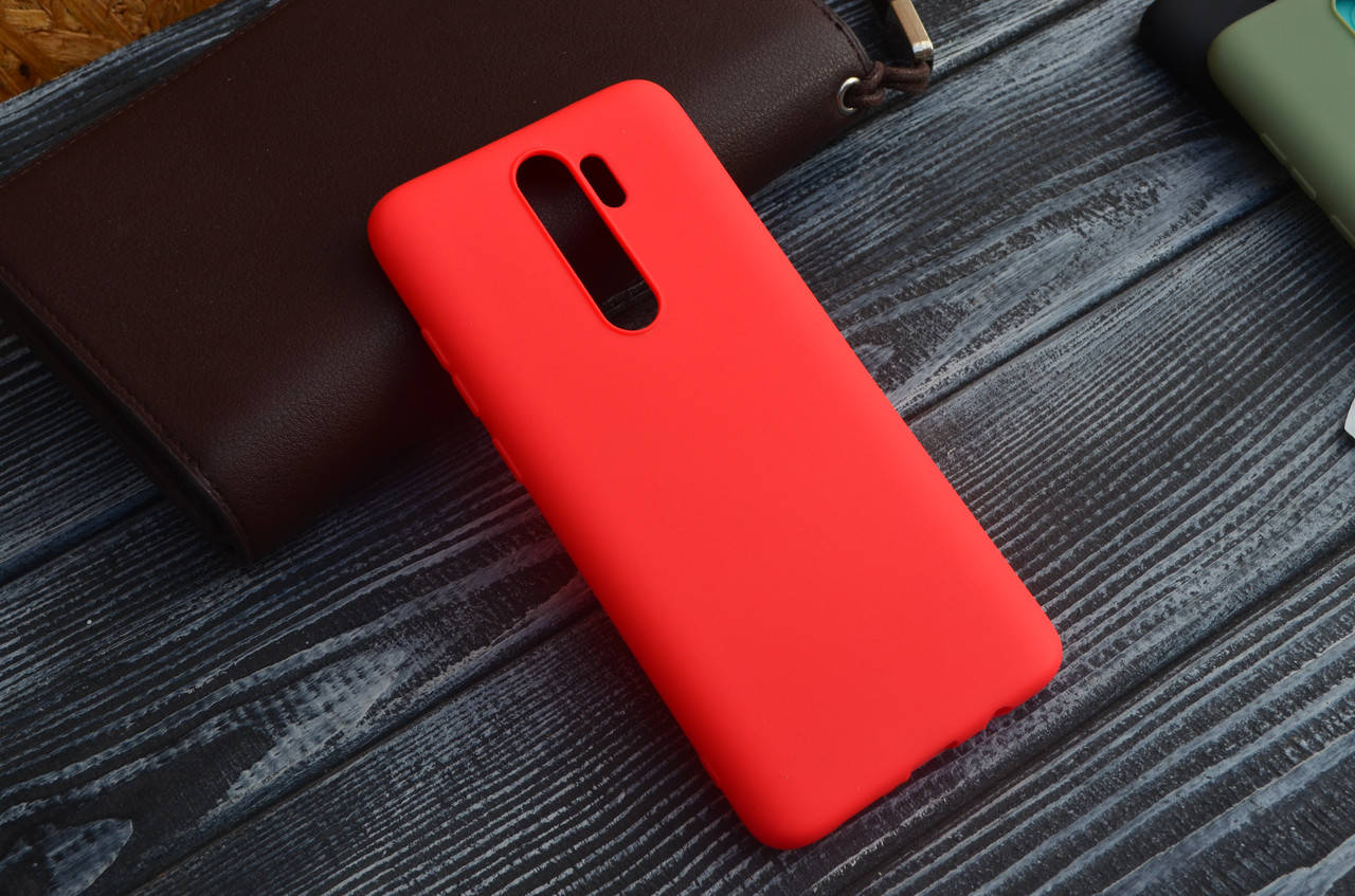 

Силиконовый чехол для Xiaomi Redmi Note 8 Pro Красный