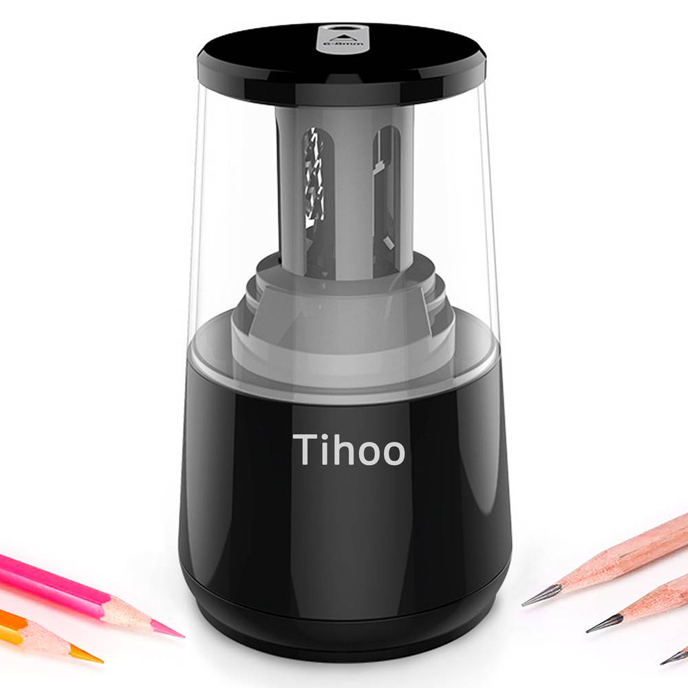 

Электрическая точилка для карандашей Tihoo 8008 (Tenwin) USB, черная, Черный
