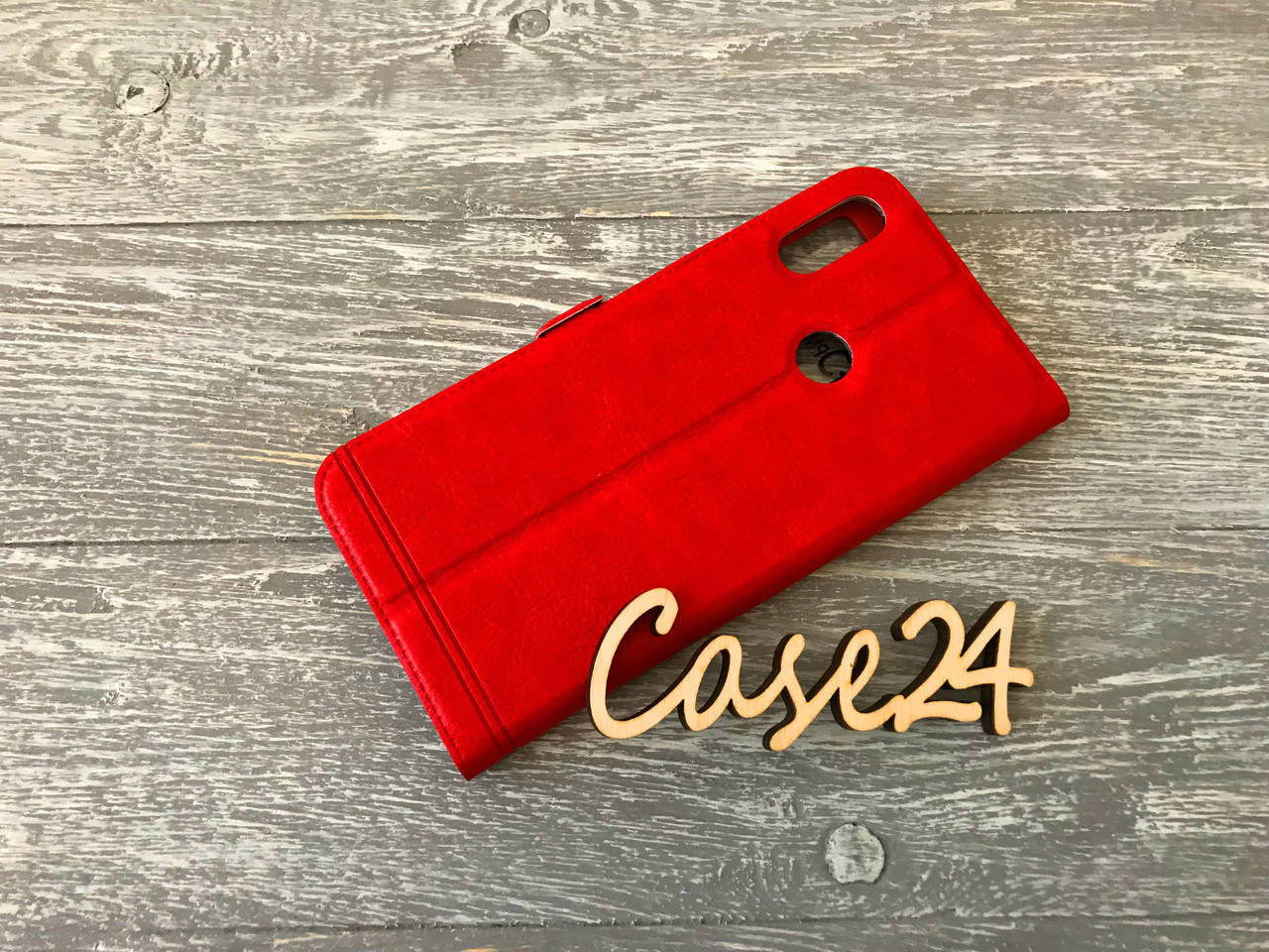 

Кожаный чехол книжка Momax для Xiaomi Redmi Note 7 (3 цвета) красный