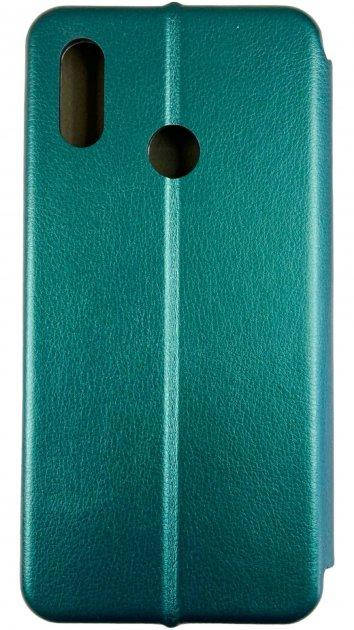 

Чехол книжка Huawei P Smart Plus зеленый \ Чехол книжка П Смарт+ зеленый (магнитная есть отдел для карты), Зелёный