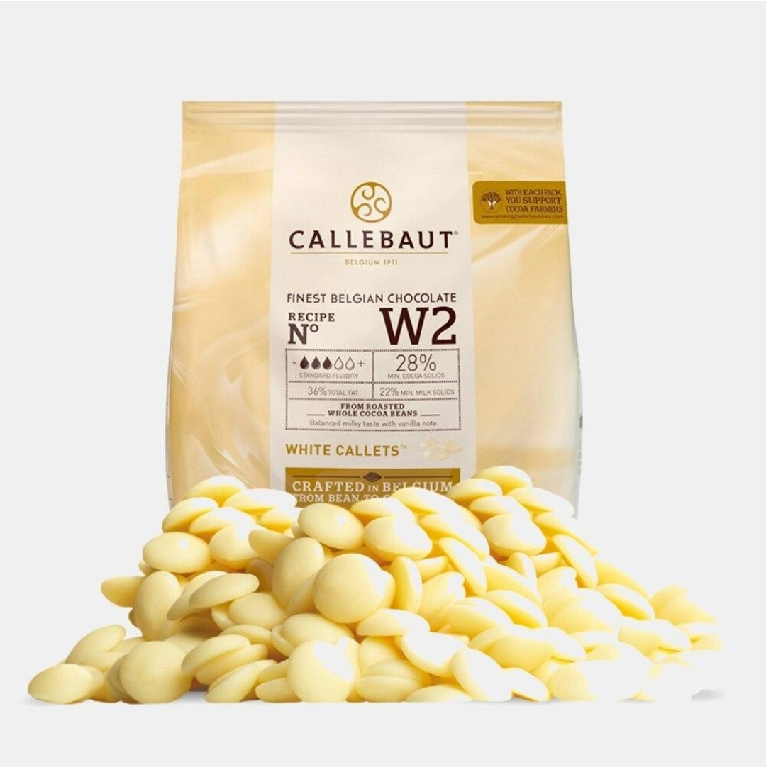 Шоколад білий 28% Barry Callebaut 100 г, Бельгія