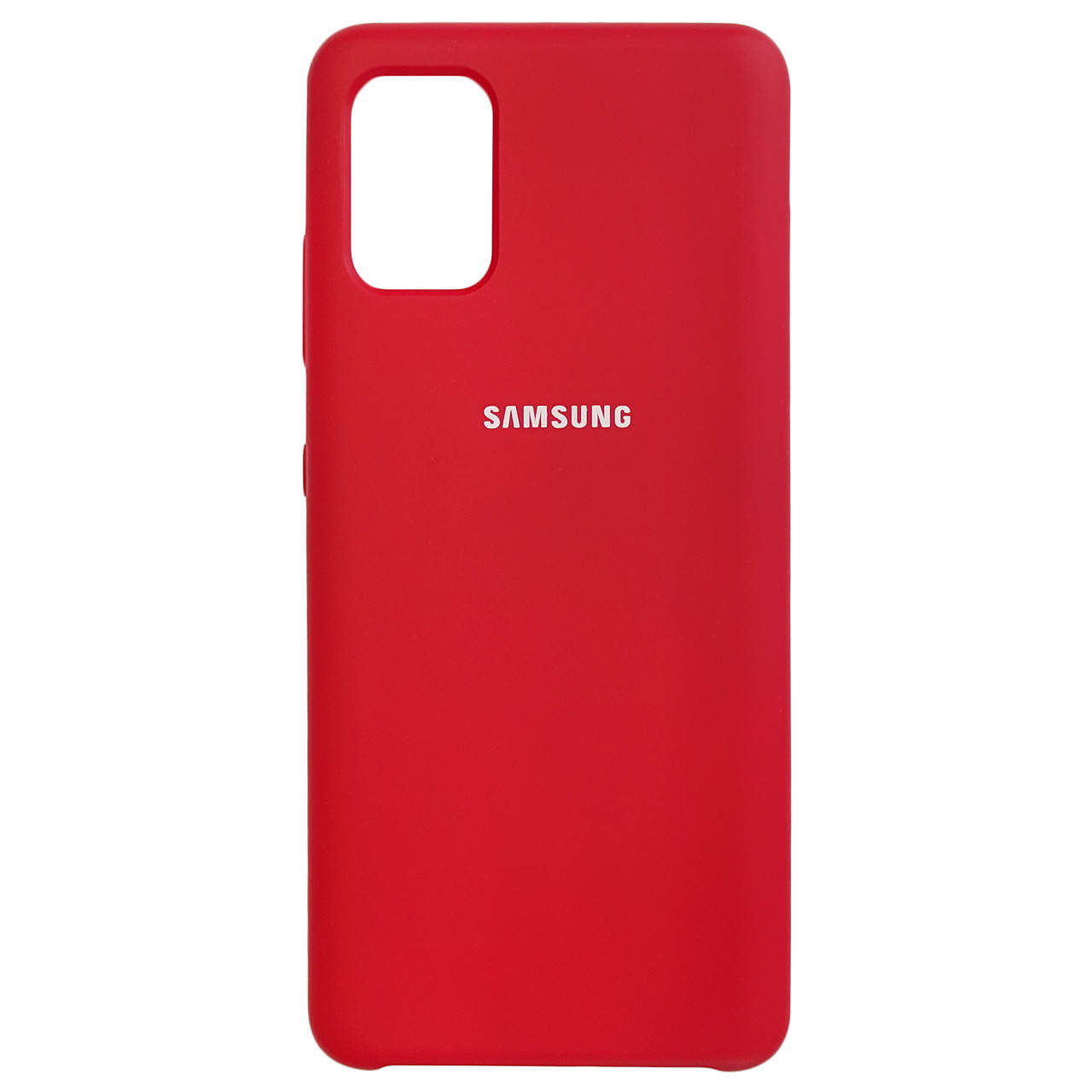 

Чехол Silicone Case для Samsung Galaxy A51 Dark Red, Темно-красный