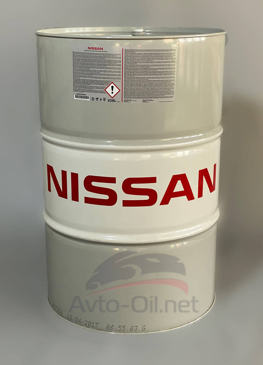 

Моторное масло Nissan 5w30 208L