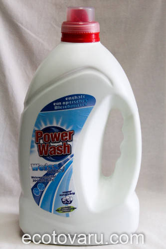 

Гель для стирки Power Wash Weiss для белого белья 4л