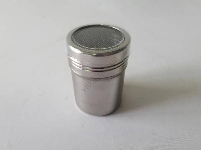 

Солонка нержавеющая с крышкой 5 х 7,5 см.